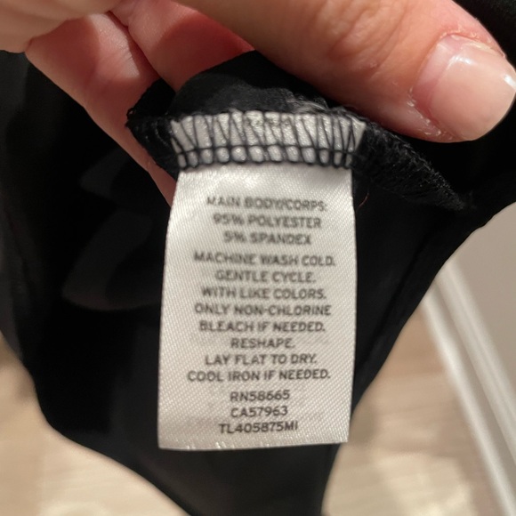 NWT‼️ Leith Black Crewneck Bodysuit size XS - Picture 4 of 4